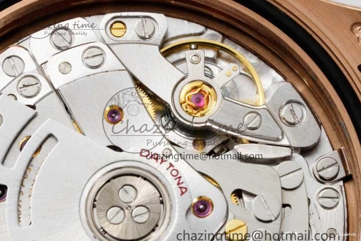 Dial QF Oysterflex Meteorite Strap SA4130 on Best 1:1 Edition Rubber 116515 Daytona 0718